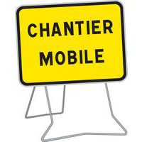 Panneau KC1 Chantier mobile sur pied classe 2 - Aximum