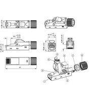Connecteur RJ45 blindé catégorie 6A - BlueLan