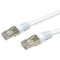 Cordon RJ45 catégorie 6A LSZH - Blanc - BlueLan