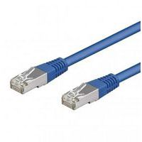 Cordon RJ45 catégorie 6A LSZH - Bleu - BlueLan