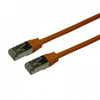 Cordon RJ45 catégorie 6A LSZH - Marron - BlueLan
