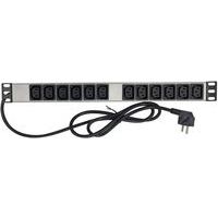 Bandeau alimentation avec câble - 12 prises C13 - BlueLan