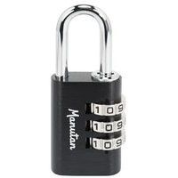 Cadenas de sécurité à code - 3 molettes - Manutan Expert