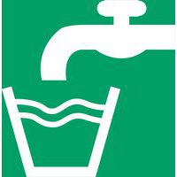 Panneau pictogramme eau potable