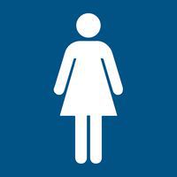Panneau d'information - WC femmes
