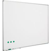 Tableau blanc Softline cadre alu émaillé blanc - Smit Visual