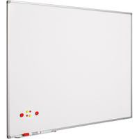 Tableau blanc Softline cadre alu acier revêtu blanc - Smit Visual