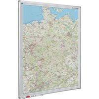 Tableau Softline avec carte routière Allemagne - Smit Visual