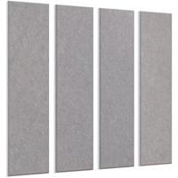 Jeu de 4 panneaux muraux acoustiques feutre PET - Smit Visual