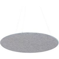Panneau de plafond rond feutre PET acoustique - Smit Visual