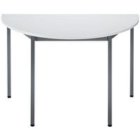 Table de réunion modulaire universelle - Demi-cercle - Manutan
