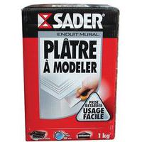 Platre A Modeler Poudre 1Kg Sader - Sader
