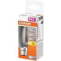Led Fla Clair Fila.2.5W B22 Chd Bte - Osram