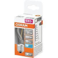 Led Sph Clair Fila.2.5W E27 Frd Boite - Osram