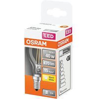 Led Sph Clair Fila.4W E14 Chd Bte - Osram