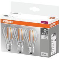 Led Std Clair Fila.6.5W E27 Frd Bt3 - Osram