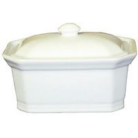 Terrine Rect. A/Couv 600Gr Blanc - Girard