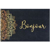 Tapis Boston 50X80Cm Mandala Bonjour - Idmat