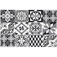 Tapis Boston Carreaux Ciment 40X60 - Idmat