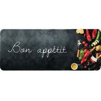 Tapis Cuisine Bon Appetit 50X120Cm - Idmat