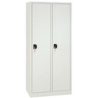 Vestiaire Modulo, Type de vestiaire: À casiers et penderie, Matériau: Acier, Nb de colonnes: 2
