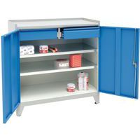 Armoire à outils sur pieds - 2 portes - Manutan