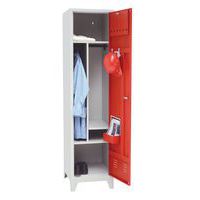 Vestiaire XL - 1 colonne largeur 500 mm - Sur pieds - Manutan