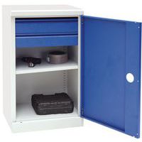 Armoire d'atelier basse Magic - Sans cloison intermédiaire - Manutan