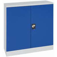 Armoire d'atelier en kit - Hauteur 100 cm - Manutan