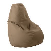 Pouf Bin souple tissu simili cuir Spouf