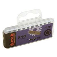 Boîte de 10 embouts - tamper torx