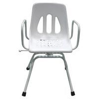 Chaise de douche pivotante