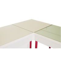 Meuble d'angle modulaire pour laboratoire - Stratifié - Sans dosseret