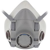 Demi-masque respiratoire en TPR à 2 filtres à baïonnette - Singer