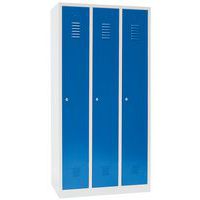 Vestiaire industrie propre monobloc - 1 à 4 colonnes - Sur socle - Manutan Expert