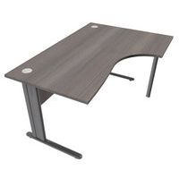 Bureau compact - Cèdre - Manutan