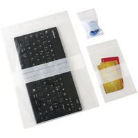 Sachets zip - Bandes blanches 100 microns – Manutan - Manutan Expert