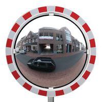 Miroir de route rectangulaire pour usage domaine public