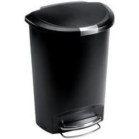Poubelle Cylindrique LICHENGTAI 5L - Couvercle Pivotant, Design Monstre Orange - Pour Bureau, Cuisine, Salle De Bain