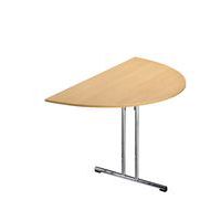 Table Demi Rond pliante Chromeline