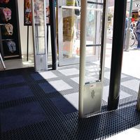 Dalle modulable 12 mm avec tapis absorbant antifeu