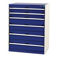 Armoire d'atelier à tiroirs Bott SL-85 - Hauteur 100 cm