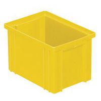 Bac gerbable - Jaune - Longueur 200 à 630 mm - 3,6 à 85 L