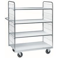Chariot avec tablettes réglables KM9000-4_Kongamek