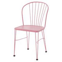 Chaise Tudela acier 4 pieds