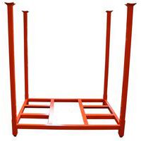 Rack mobile base ajourée à chandelles - Stockman