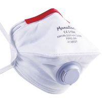 Demi-masque respiratoire pliable à usage unique FFP3 - Manutan