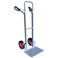 Diable acier - Roues caoutchouc - Bavette fixe - Force 300 kg - Manutan