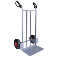 Diable acier 250kg bavette fixe - Roues increvables - Manutan