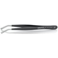 Pince brucelle acier inoxydable de positionnement 120mm ESD - Knipex